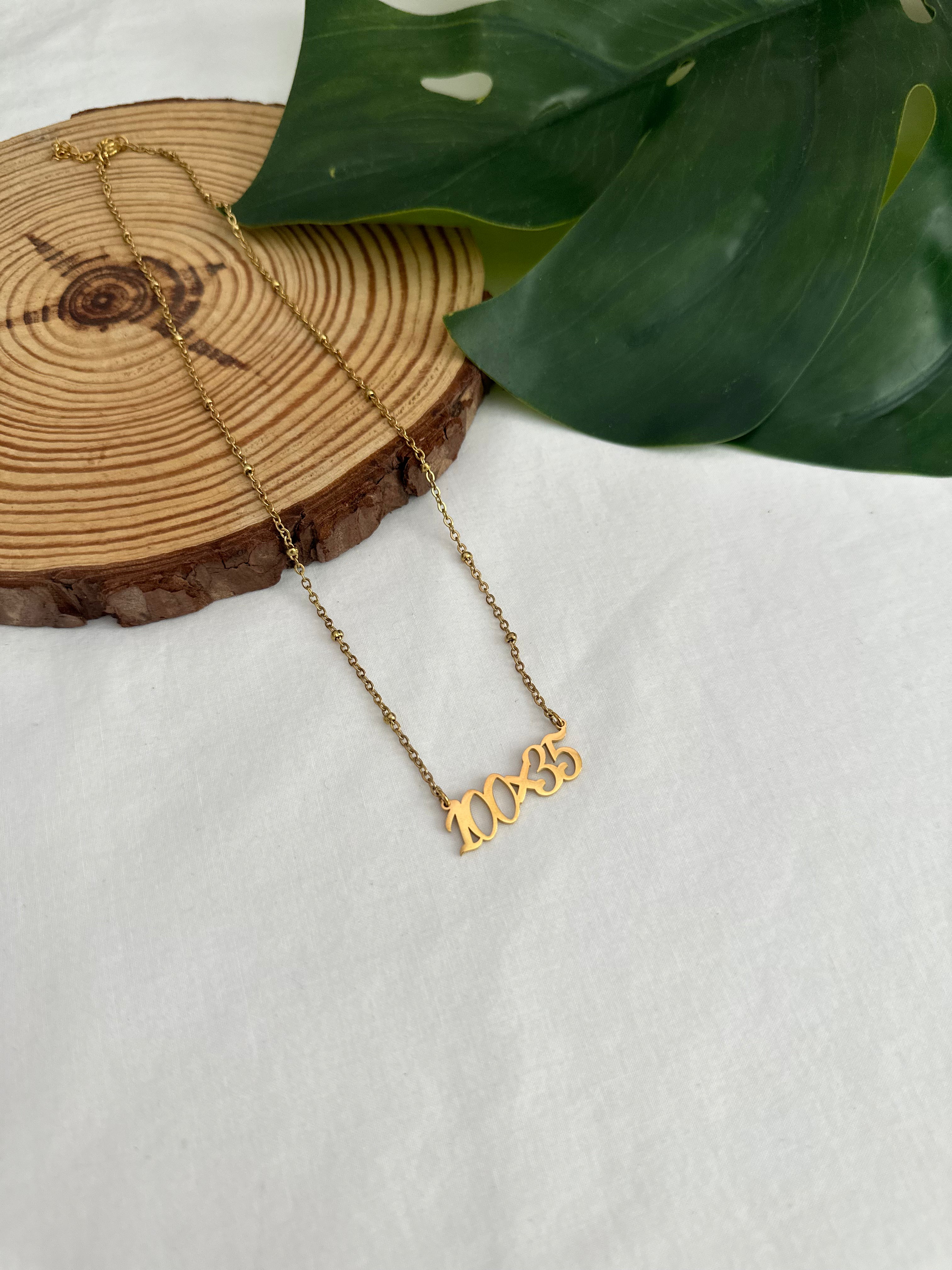 100x35 Necklace